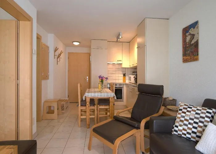 Snow-fun B By Interhome 公寓 萨斯费