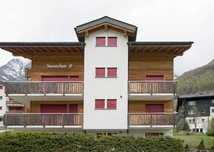 公寓 Snow-fun B By Interhome 萨斯费